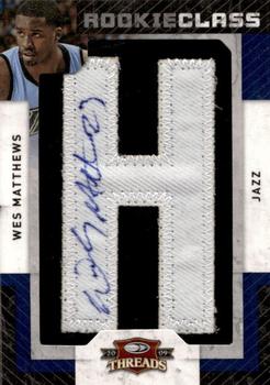 2009-10 Panini Threads #138 Wesley Matthews Front