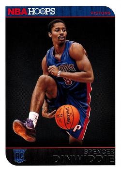 2014-15 Hoops #292 Spencer Dinwiddie Front