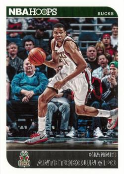 2014-15 Hoops #62 Giannis Antetokounmpo Front