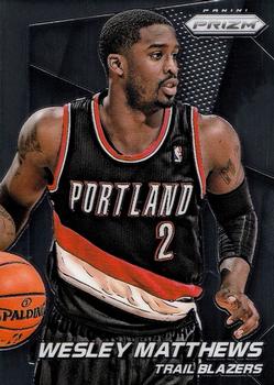 2014-15 Panini Prizm #144 Wesley Matthews Front