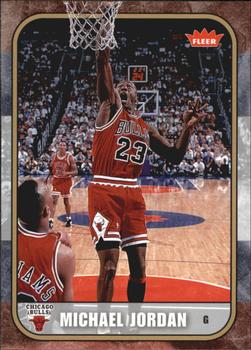 2007 Fleer Michael Jordan #41 Michael Jordan Front