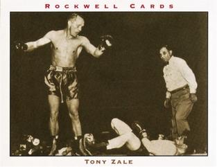 2002 Rockwell The Great Middleweights #8 Tony Zale Front