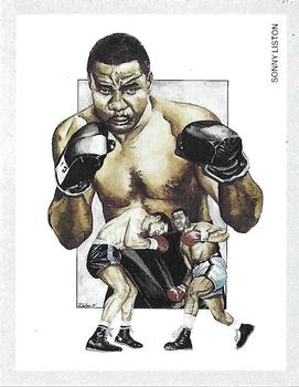 1991 Victoria Gallery Heavyweights (Blue Back) #11 Sonny Liston Front
