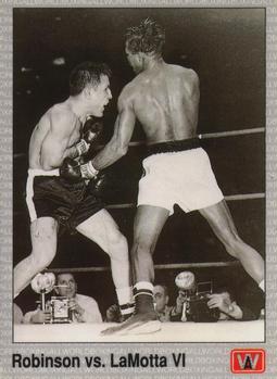 1991 All World #144 Robinson Vs. Lamotta VI Front