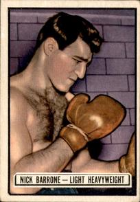 1951 Topps Ringside #90 Nick Barone Front