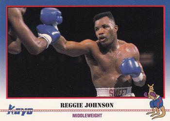1991 Kayo #108 Reggie Johnson Front