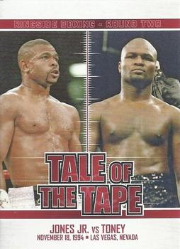 2011 Ringside Boxing Round Two #157 Roy Jones Jr./James Toney Front