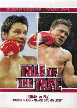2011 Ringside Boxing Round Two #162 Vinny Paz/Roberto Duran Front
