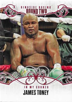 2011 Ringside Boxing Round Two #164 James Toney Front