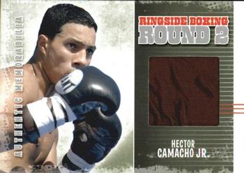 2011 Ringside Boxing Round Two - Authentic Memorabilia Silver #AM-31 Hector Camacho Jr. Front