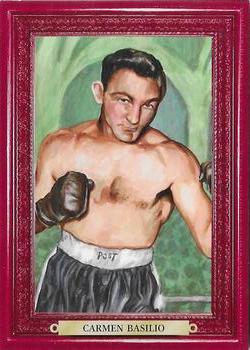 2011 Ringside Boxing Round Two - Turkey Red #134 Carmen Basilio Front
