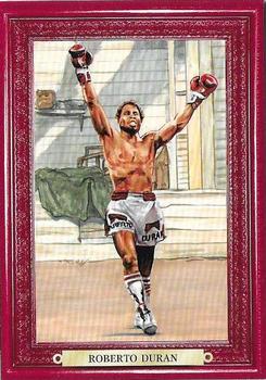 2011 Ringside Boxing Round Two - Turkey Red #137 Roberto Duran Front