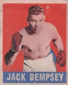 1948 Leaf Knock Out #1 Jack Dempsey Front