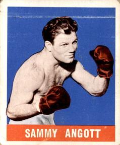 1948 Leaf Knock Out #2 Sammy Angott Front