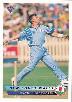 1994-95 Futera Cricket #75 Wayne Holdsworth Front