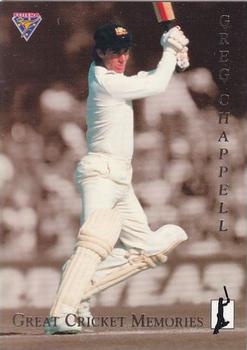 1994-95 Futera Cricket - Great Cricket Memories #GCM 3 Greg Chappell Front