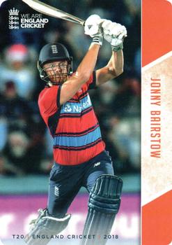 2018 Tap 'N' Play We are England Cricket #081 Jonny Bairstow Front