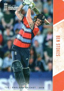 2018 Tap 'N' Play We are England Cricket #092 Ben Stokes Front