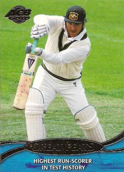 2000-01 Topps ACB Gold - Great Feats #GF5 Allan Border Front
