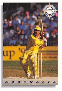 1993-94 Futera International Cricket #76 Australia Front