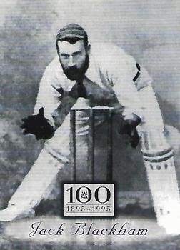 1996 Futera Victorian Cricket Association 1895-1995 #3 Jack Blackham Front