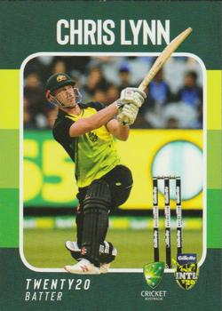 2019-20 Tap 'N' Play CA/BBL #48 Chris Lynn Front