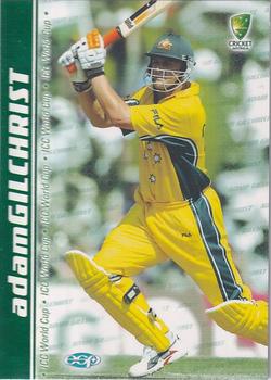 2003-04 Elite Sports Cricket Australia - 2003 ICC World Cup #WC2 Adam Gilchrist Front
