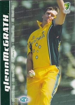 2003-04 Elite Sports Cricket Australia - 2003 ICC World Cup #WC15 Glenn McGrath Front