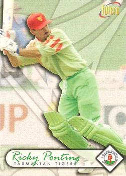 1996 Futera World Cup #60 Ricky Ponting Front