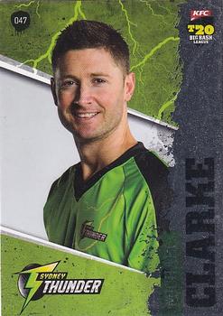 2012-13 SEP T20 Big Bash League #047 Michael Clarke Front