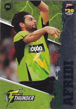 2012-13 SEP T20 Big Bash League #052 Shahid Afridi Front