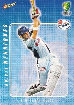 2008-09 Select Cricket Australia #67 Moises Henriques Front