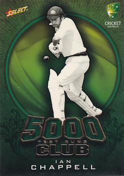 2009-10 Select - 5000 Test Runs Club #TR14 Ian Chappell Front