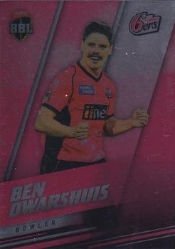 2018-19 Tap 'N' Play CA/BBL/WBBL - Base Parallel #168 Ben Dwarshuis Front