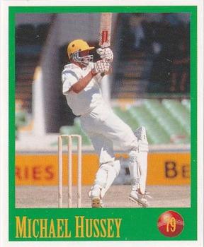 1996-97 Select Stickers #79 Michael Hussey Front