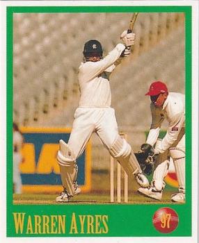 1996-97 Select Stickers #97 Warren Ayres Front