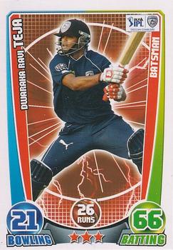 2012 Topps Cricket Attax IPL #NNO Dwaraka Ravi Teja Front