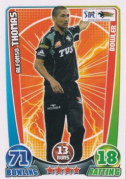 2012 Topps Cricket Attax IPL #NNO Alfonso Thomas Front