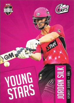 2015-16 Tap 'N' Play CA/BBL Cricket - Young Stars #YS-11 Jordan Silk Front