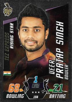 2014-15 Topps Cricket Attax IPL #156 Veer Pratap Singh Front