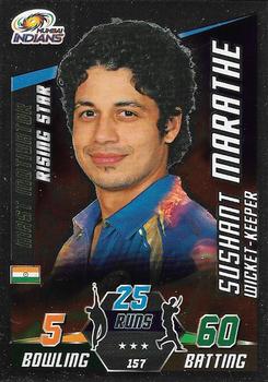 2014-15 Topps Cricket Attax IPL #157 Sushant Marathe Front