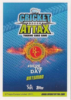 2014-15 Topps Cricket Attax IPL #159 Vijay Zol Back