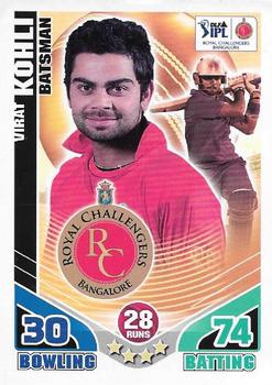 2011 Topps Cricket Attax IPL #NNO Virat Kohli Front