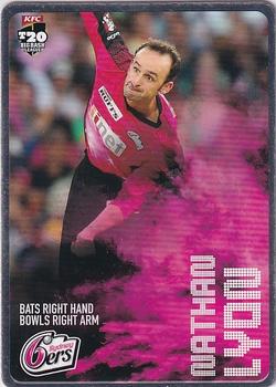 2014-15 Tap 'N' Play CA/BBL Cricket - Silver #157 Nathan Lyon Front