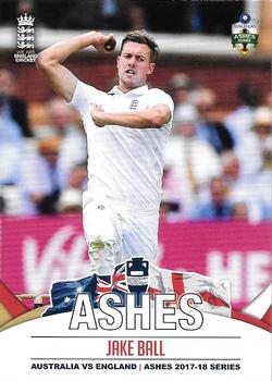 2017-18 Tap 'N' Play Ashes #027 Jake Ball Front