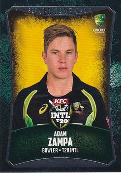 2016-17 Tap 'N' Play CA/BBL Cricket - Silver #064 Adam Zampa Front