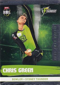 2016-17 Tap 'N' Play CA/BBL Cricket - Silver #188 Chris Green Front
