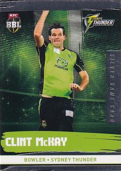 2016-17 Tap 'N' Play CA/BBL Cricket - Silver #190 Clint McKay Front