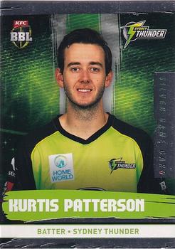 2016-17 Tap 'N' Play CA/BBL Cricket - Silver #192 Kurtis Patterson Front