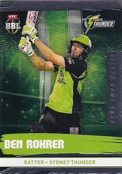 2016-17 Tap 'N' Play CA/BBL Cricket - Silver #193 Ben Rohrer Front
